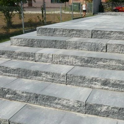 Schody łupane stopnie schodowe wysokość 15 cm MURO Kost-Bet  