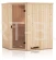Sauna fińska narożna wewnętrzna 144 x 144 cm Megiw