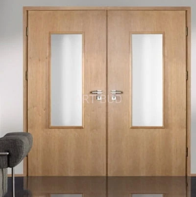 Drzwi przeciwpożarowe dwuskrzydłowe Pol-skone