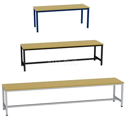 Ławka do szatni  bez oparcia długość 100 -150-200 cm