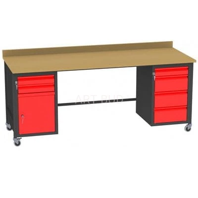 Biurko warsztatowe jezdne stół narzędziowy