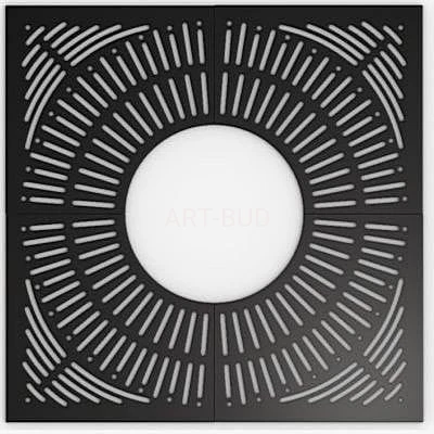 Krata ochronna pod drzewo żeliwna kratownica