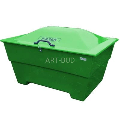 Pojemnik na piasek sól 450 l skrzynie na piasek 