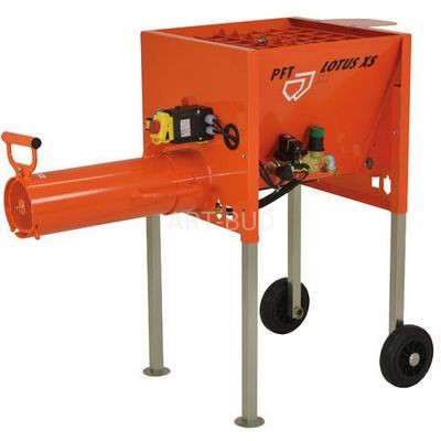 Pozioma mieszarka przepływowa PFT LOTUS XS