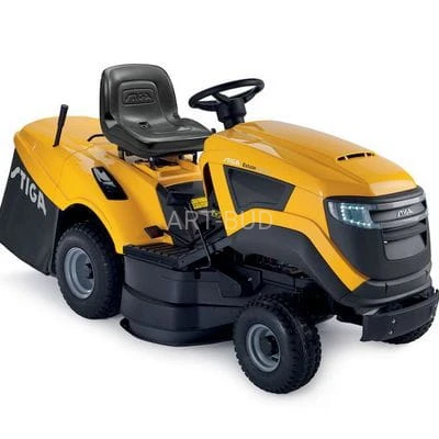 Traktor ogrodowy kosiarka Estate 5092 HW z pługiem 120 cm i oponami zimowymi 