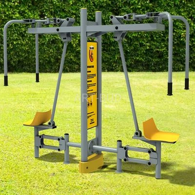 Motyl podwójny z pylonem Fitness siłownia zewnętrzna