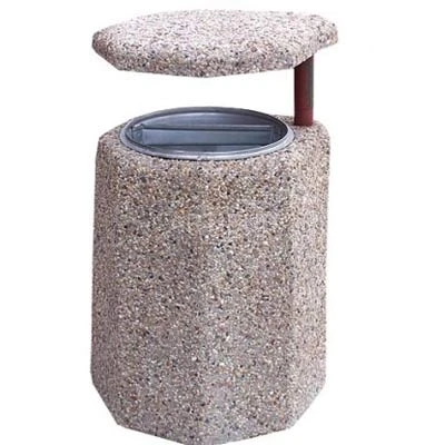 Kosz betonowy z daszkiem pojemność 40 l