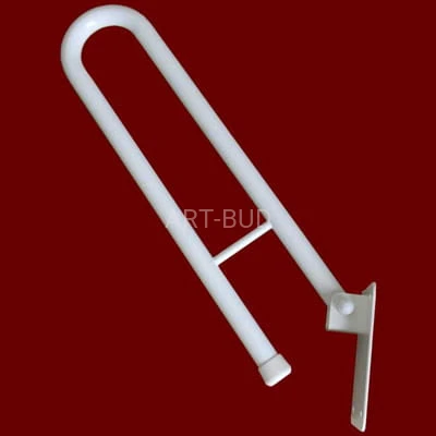 Uchwyty uchylne do WC UUWC- 5, 6, 7 oraz 8- malowane proszkowo oraz INOX fi 25 mm (1szt)