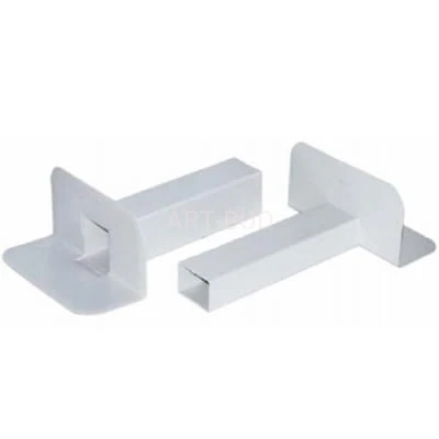 Kielich przyścienny do membran PCV długość  425 kąt 45 st