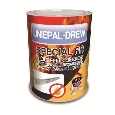 Lakier ogniochronny do drewna UNIEPAL-DREW Special FR