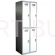 Szafy ubraniowe-pracownicze szkolne metalowe ze schowkami  SUS 322W   325W  424W
