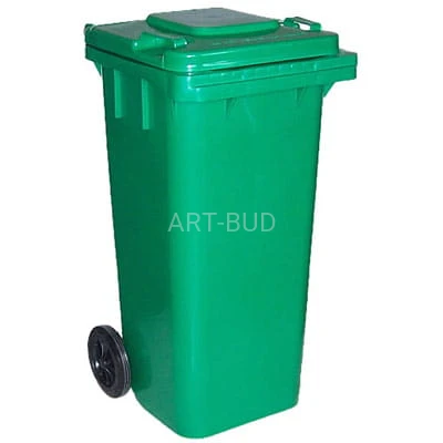 Pojemnik plastikowy na odpady 120 l 