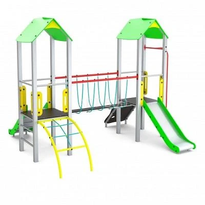 Urządzenia zabawowe zjeżdżalnia wieża drabinka  Steel 