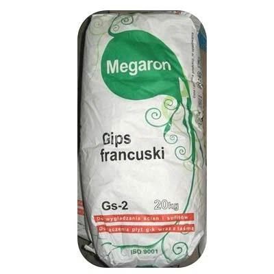 Gips francuski MEGARON GS-2. 20 kg (zł/szt)