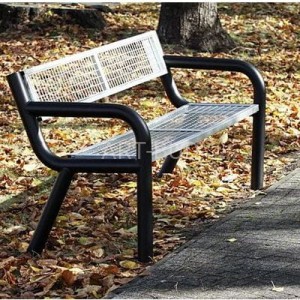 Ławka parkowa stalowa Viking  Solid  