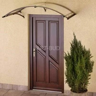 Daszek łukowy EKO z akrylu zadaszenie łukowe aluminiowe 