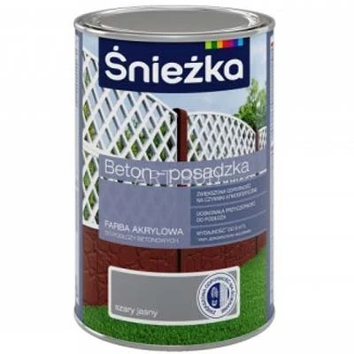 Śnieżka Beton-Posadzka farba akrylowa do podłoży betonowych 6 kolorów opak.  5 - 10 l 