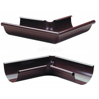 Narożnik wewnętrzny lub zewnętrzny do rynny  Niagara wym. 110 - 125 - 150m