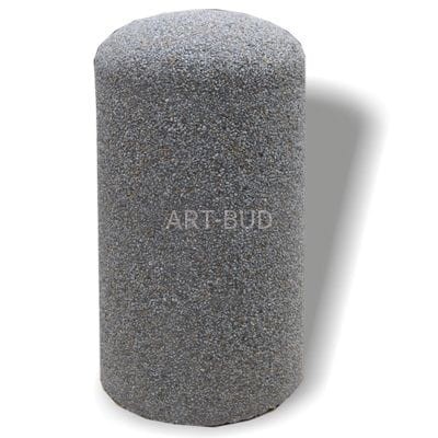 Betonowy słupek zaporowy parkingowy okrągły 