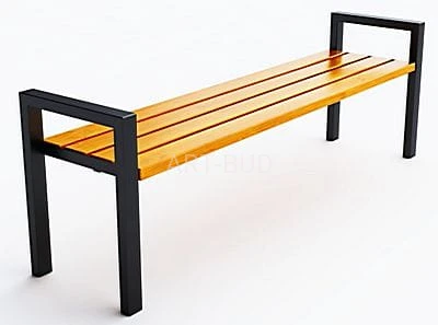 Ławka miejska, parkowa, stalowa, Lima bez oparcia, długość 192cm, kod: 0119 A ( szt )