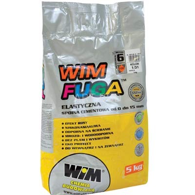 Fuga WIM Elastyczna Spoina Cementowa 0-15 mm