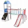 Zestaw zabawowy zjeżdżalnia wieża na plac zabaw Steel 