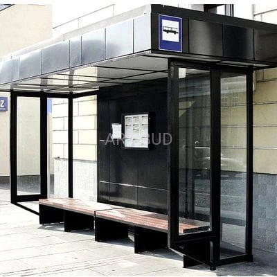 Ławka ze stali nierdzewnej  miejska długość 200 cm