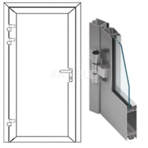 System okienno-drzwiowy MB-45 bez izolacji termicznej