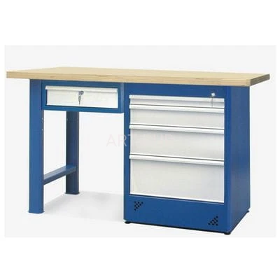 Stół warsztatowy HSS07 1 szuflada 1 szafka H12 