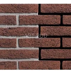 Płytka lub narożnik ENGELS ROOD BEZAAGSELD GERED. HANDVORM WF (zł/szt)