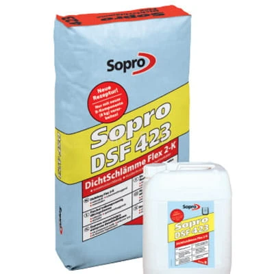 Zaprawa uszczelniająca elastyczna Sopro DSF 423   zestaw A+B
