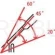 Wyłaz dachowy z szybą zespoloną wykonany z drewna sosnowego, 45x73, 85x85, 45x55 cm VELUX (1szt)