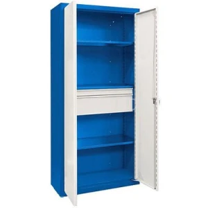 Szafa uniwersalna 3 półki malowane plus 1 mały zestaw szuflad 