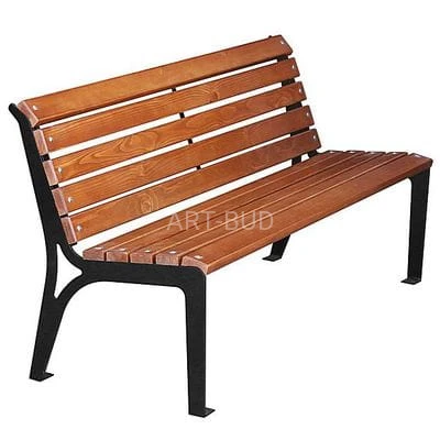 Ławka stalowa parkowa uliczna długość 150 - 180 cm SIMPLY