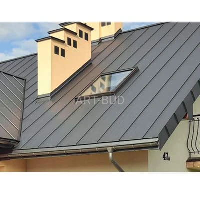 Panel dachowy na rąbek PD 510-Powłoka poliester połysk