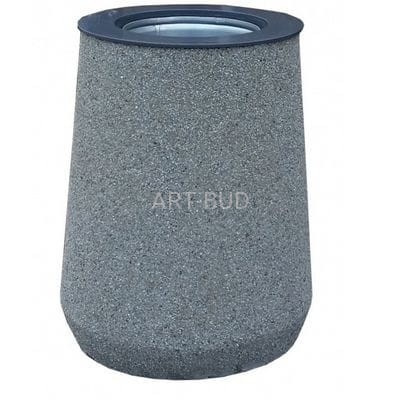 Kosz betonowy na śmieci pojemność 55 l 