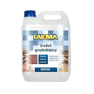 Preparat do zmywania grzybów Biotox Total  5l   Lakma