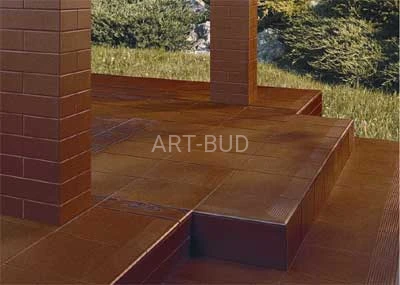 Płytka stopnicowa Cerrad klinkierowa Burgund  narożna 300x300x11mm