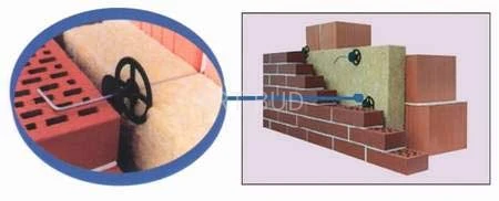 Kotwa do muru warstwowego do wmurowania ocynkowana; 50 szt. (op.50 szt.)