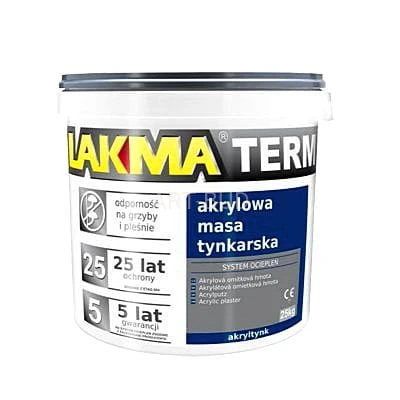 Cienkowarstwowy tynk akrylowy AKRYLTYNK Z Lakma
