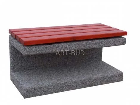 Ławka parkowa betonowa  Nowoczesna