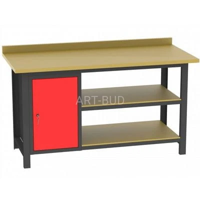 Stół warsztatowy  narzędziowy z szafką