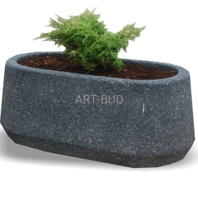 Donica betonowa owalna długość 120 cm