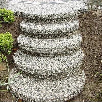 Schody STYL-BET stopień okrągły 100 cm