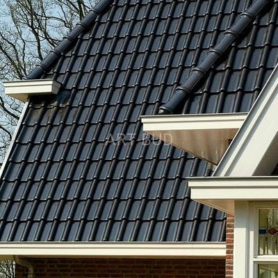 Dachówka ceramiczna Rubin 9V  Braas  antracytowa angoba