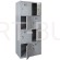 Szafy ubraniowe-pracownicze szkolne metalowe ze schowkami  SUS 322W   325W  424W