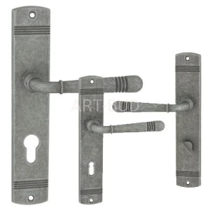 Klamka drzwiowa wewnętrzna LOFT M95 na szyldzie długim kolor kolor M95 nikiel antyczny (szt.)