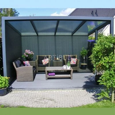 Wolnostojąca weranda Gardendreams z dachem poliwęglanowym 250 cm