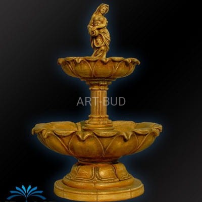 Fontanna Kwiat Lotosu z dzbanem FineCrete JURAND