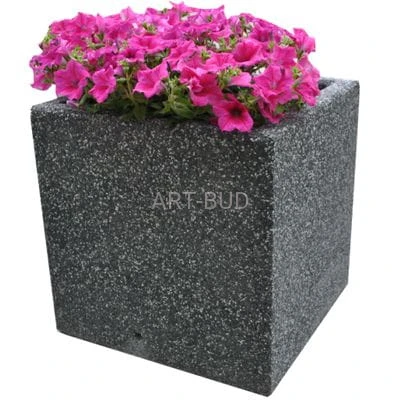 Donica betonowa kwadratowa 50 x 50 x 50 cm 